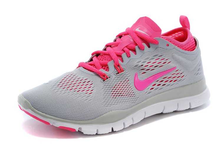 Nike Free 5.0 V2 femme concurrence des prix pas cher gris rose le dernier